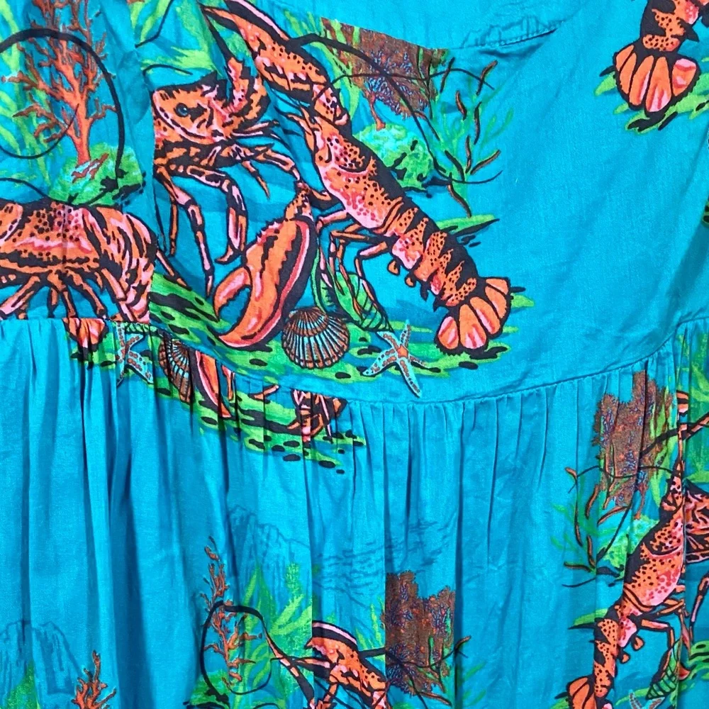 J. Crew Turquoise Floral Tiered Maxi Dress - Picture 4 of 7
